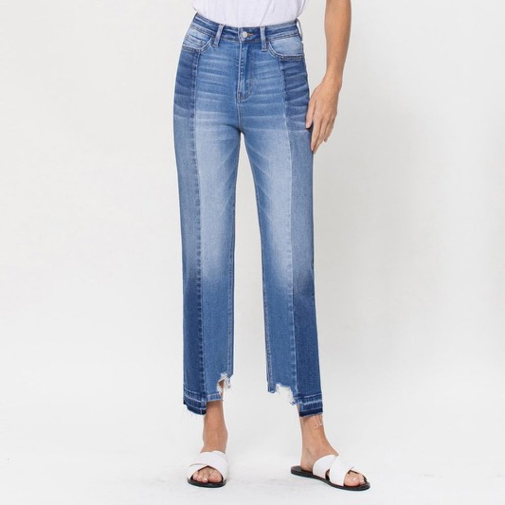 *NEW* Flying Monkey Super High-Rise Crop Straight Jeans